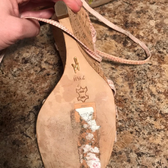 J Vincent Wrap ankle heels - Picture 3 of 3